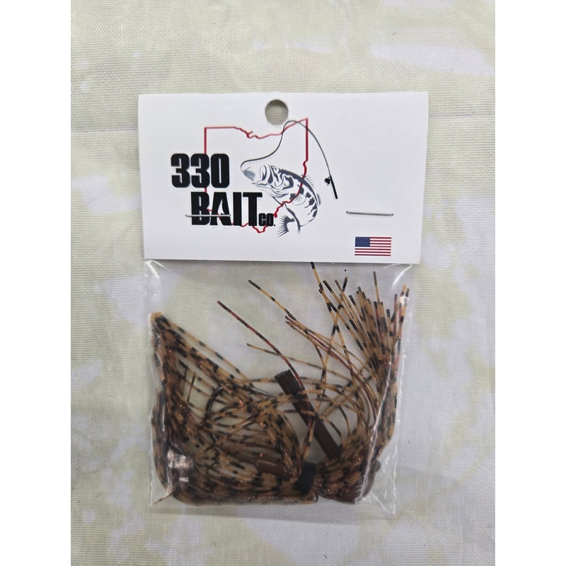 Football Jig 3/4 oz Black/Brown