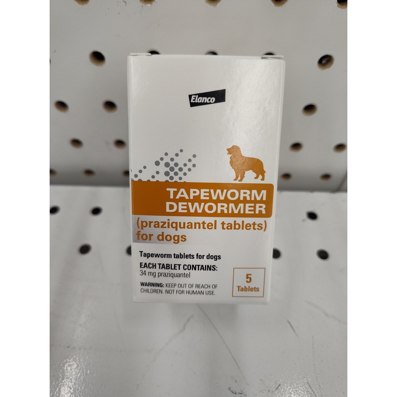 Tapeworm Dewormer for Dogs – 5 Count
