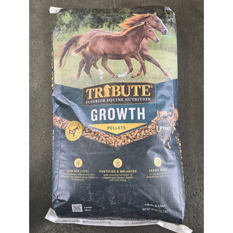 Tribute Growth Pellets (50 lbs)