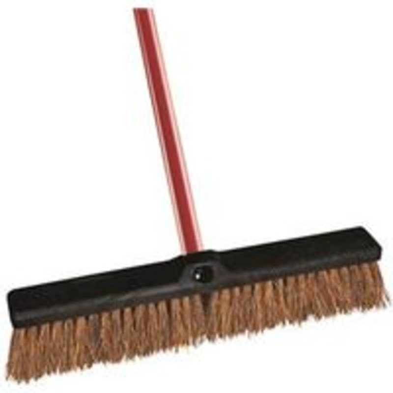 18 Stiff Palm Push Broom (2.3 lbs)