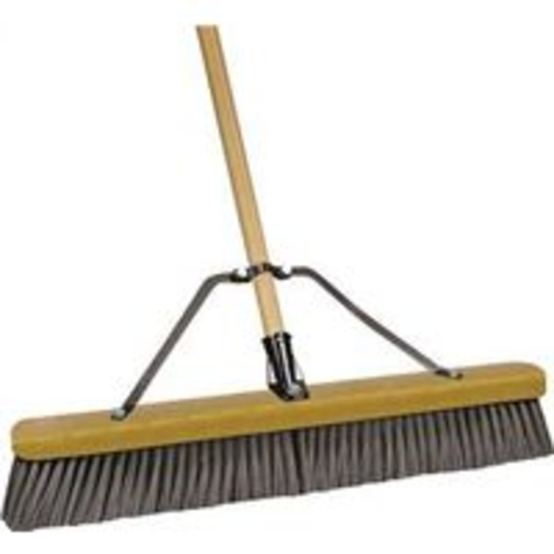 24 Stiff Poly Push Broom (4.54 lbs)
