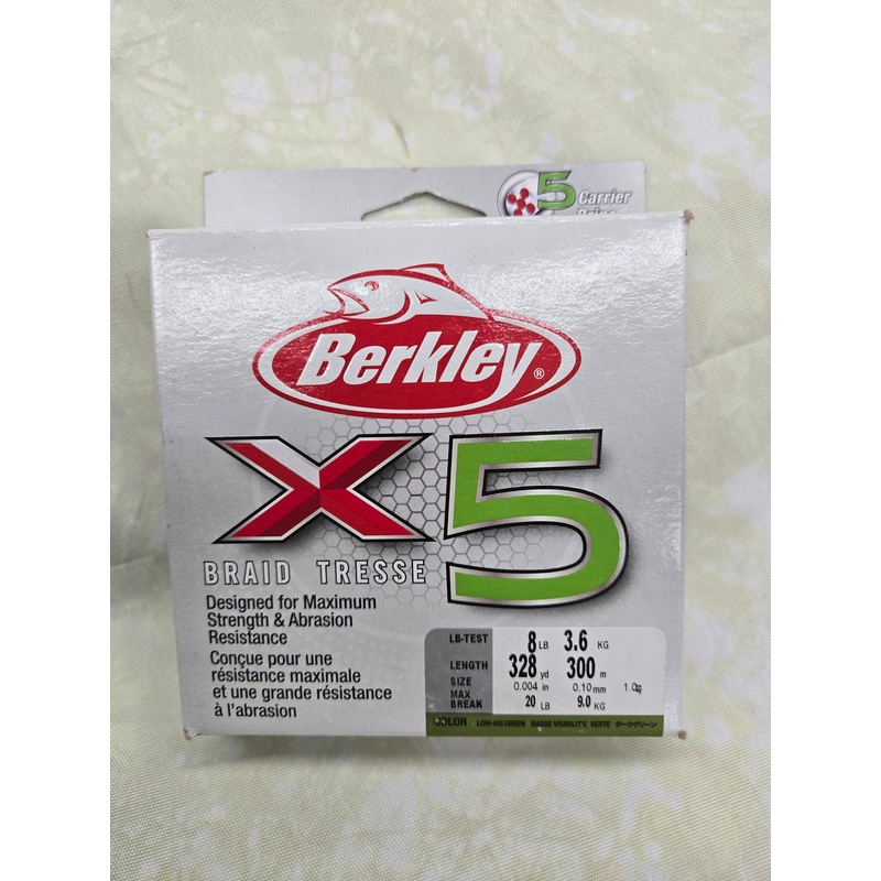 Berkley X9 Braided Fishing Line