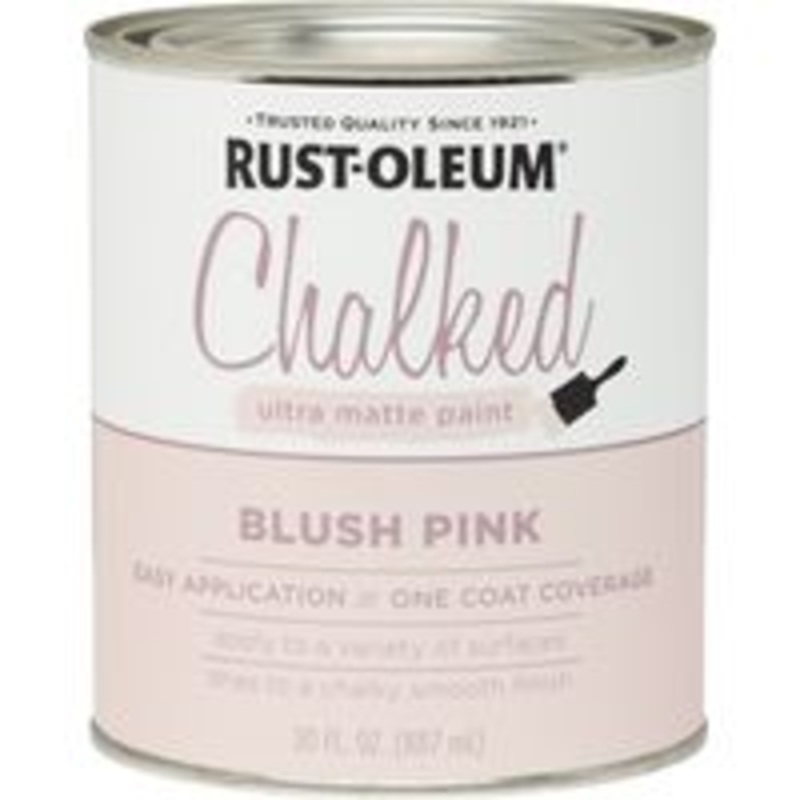 Chalked Paint in Blush Pink