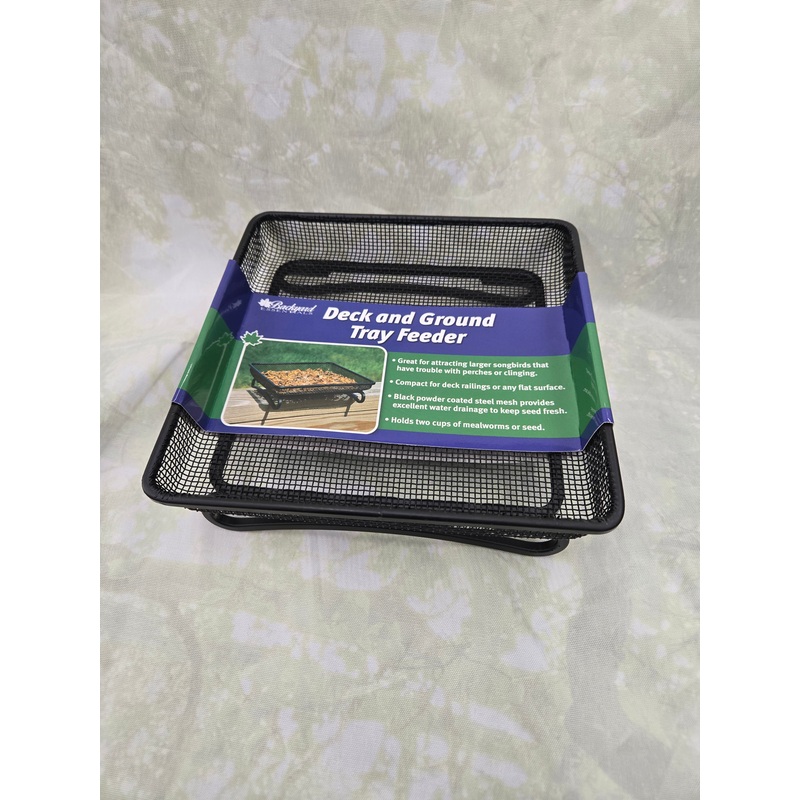 Deck and Ground Tray Bird Feeder