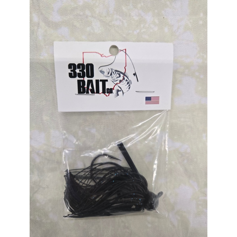Football Jig 1/2 oz Black/Blue