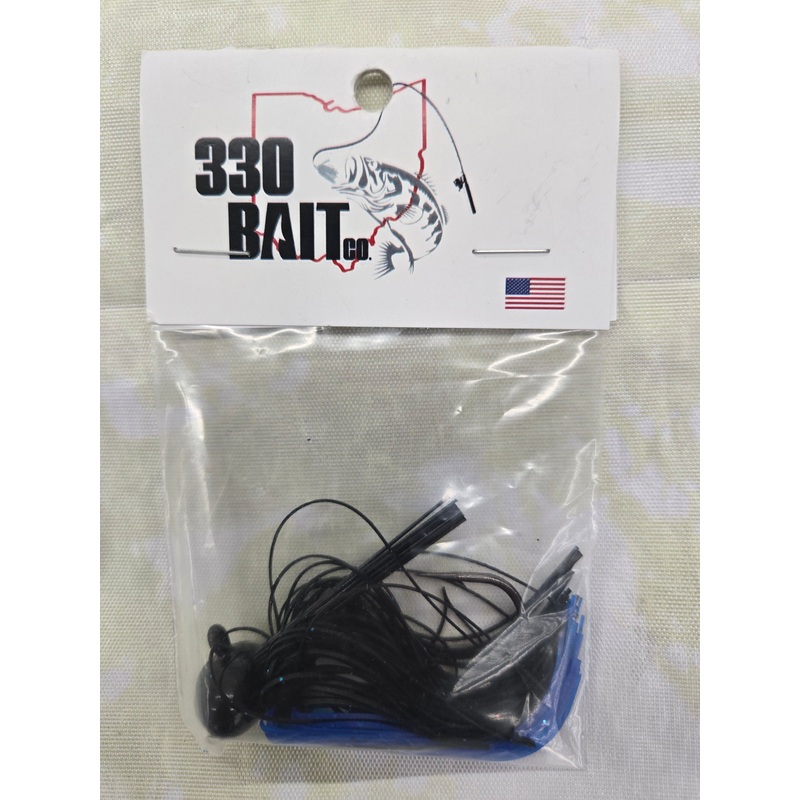 Football Jig 3/4 oz Black/Blue