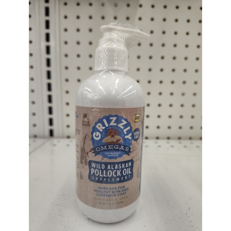 Grizzly Pollock Oil, 8 oz