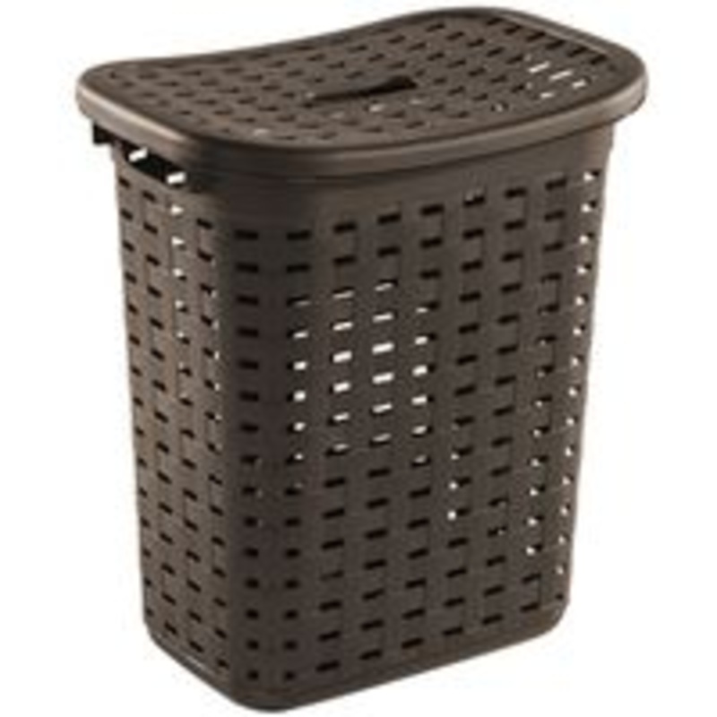 Hamper Laundry Weave Espresso