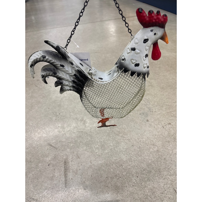 Rooster Mesh Bird Feeder for Wild Birds