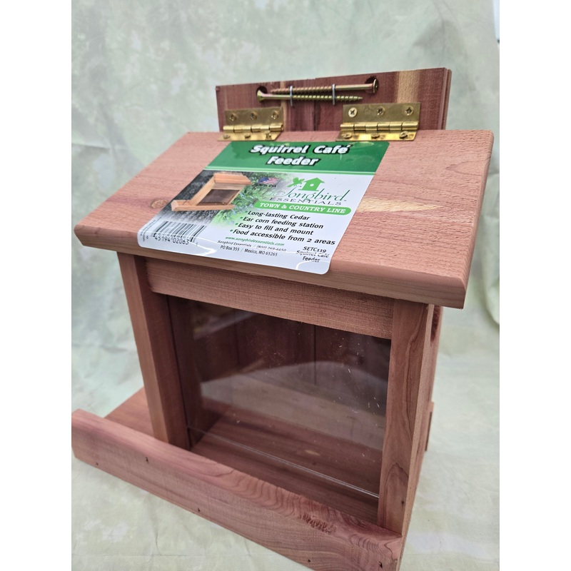 Squirrel Caf Bird Feeder