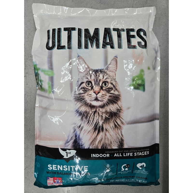 Ultimates Sensitive Cat Food (12.5 lbs)
