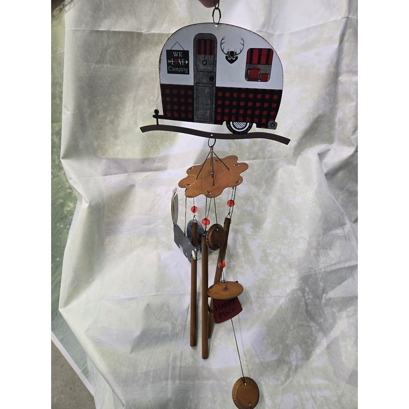 We Love Camping Wind Chime
