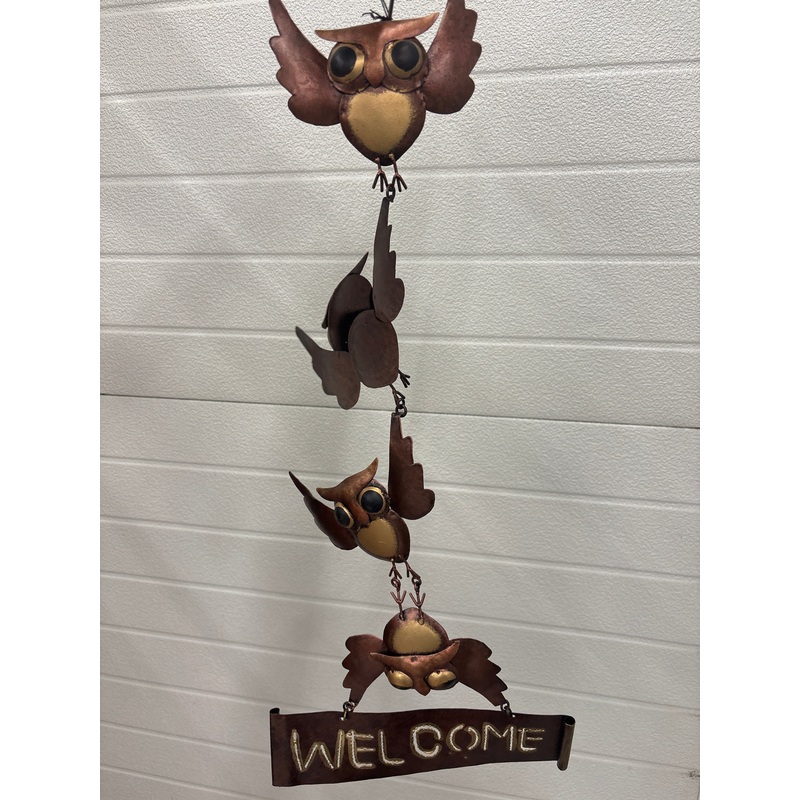 Welcome Owls Sign for Bird Lovers