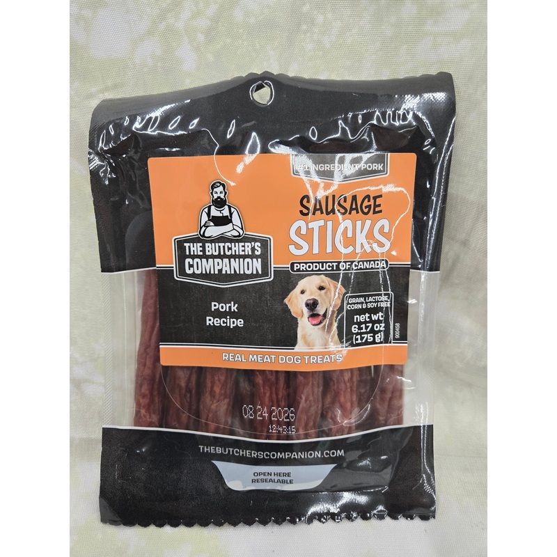 Butch Sausage Stick Pork Pet Treats