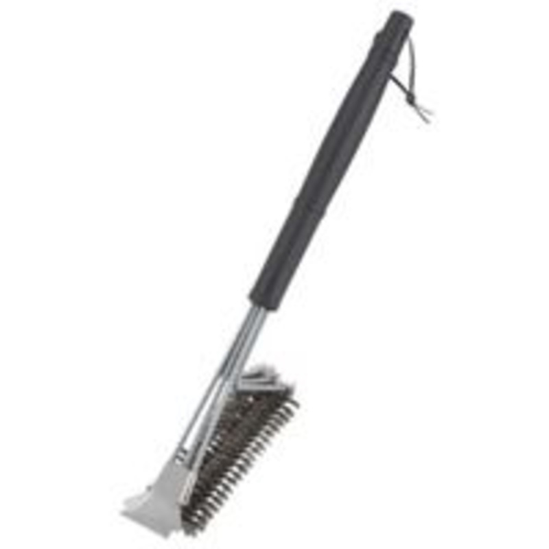 Grill Brush with Scraper