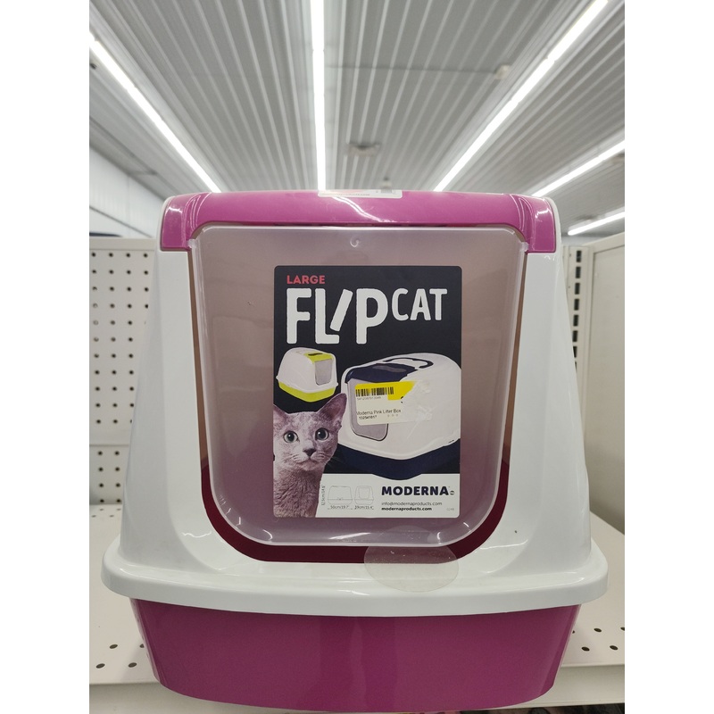 Moderna Pink Cat Litter Box