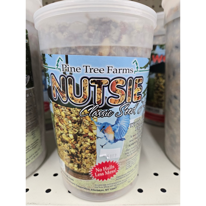 Nutsie 40 oz Seed Log for Wild Birds