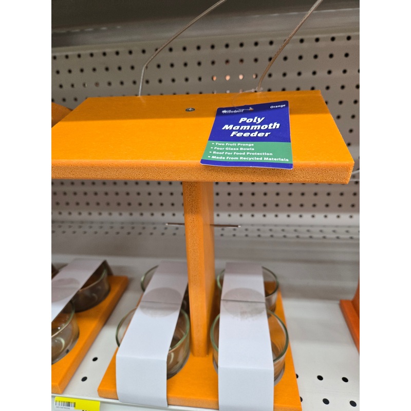 Poly Mammoth Oriole Feeder