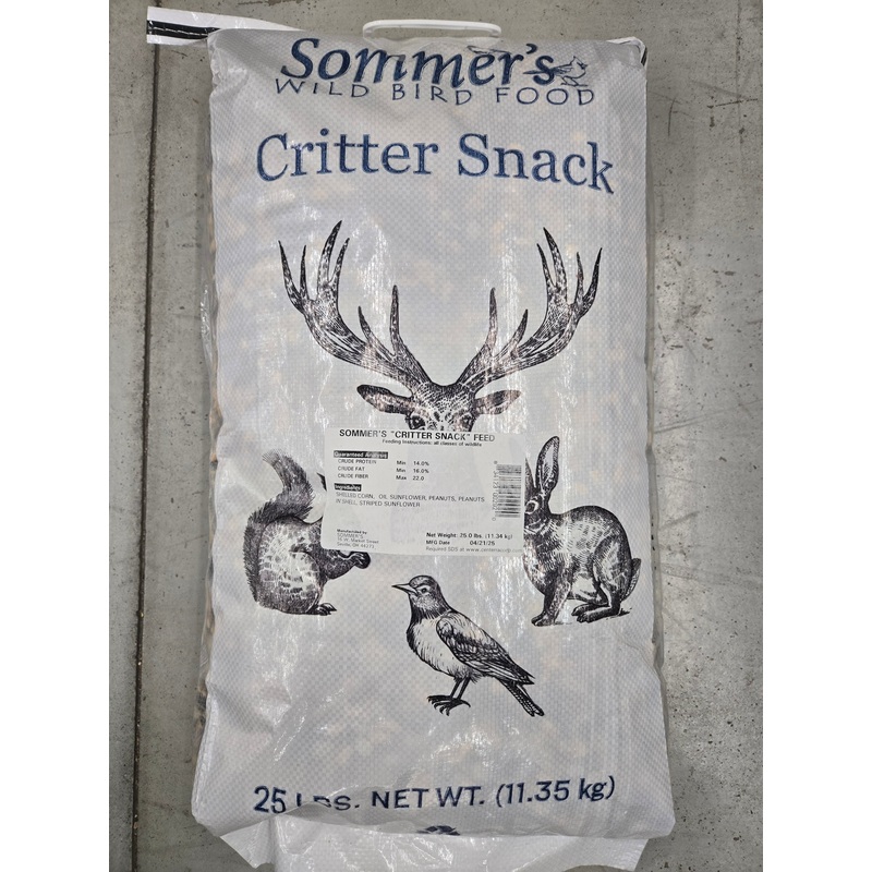 25 lb Critter Snack Wild Bird Feed