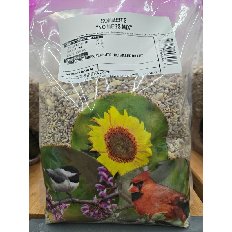 5 lb No Mess Birdseed Mix (5 lbs)