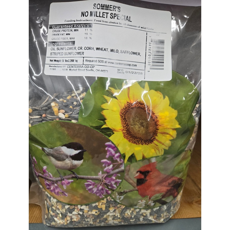 5 lb No Millet Special Bird Feed (5 lbs)