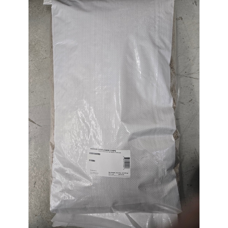50 lb Medium Sunflower Chips (50 lbs)