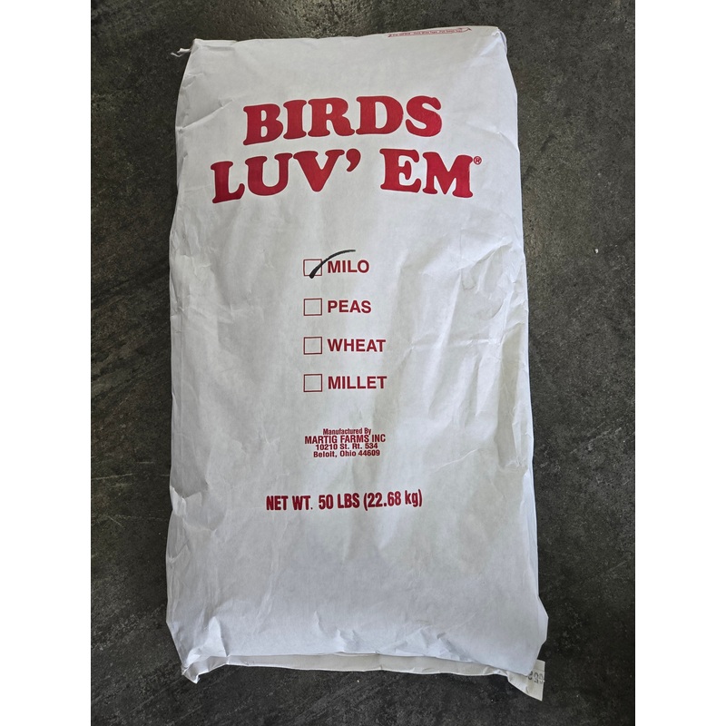 50 lb Milo Wild Bird Feed (50 lbs)