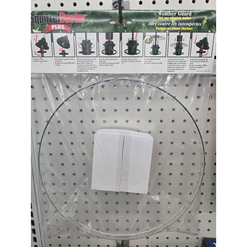 Brome Weather Guard 13-Inch Bird Feeder Protection