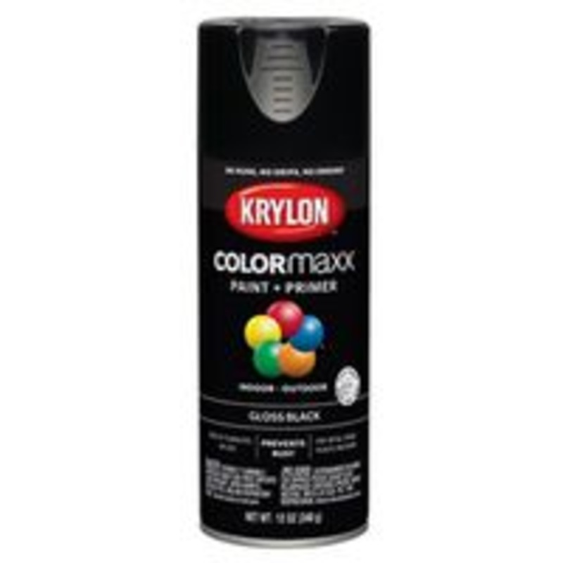 Gloss Black Spray Paint – 12 oz
