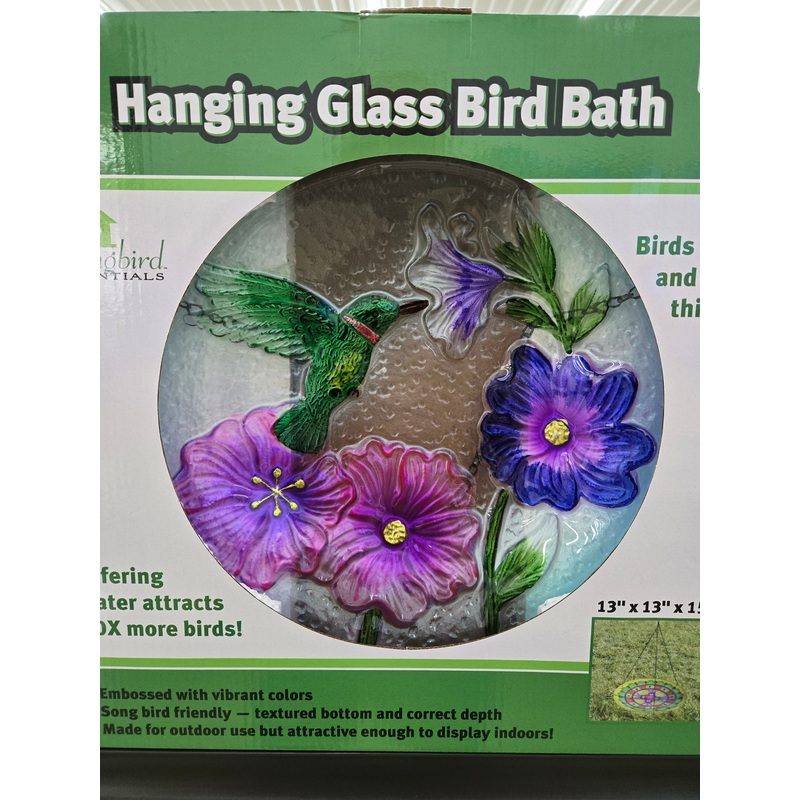 Hummingbird Bird Bath Feeder
