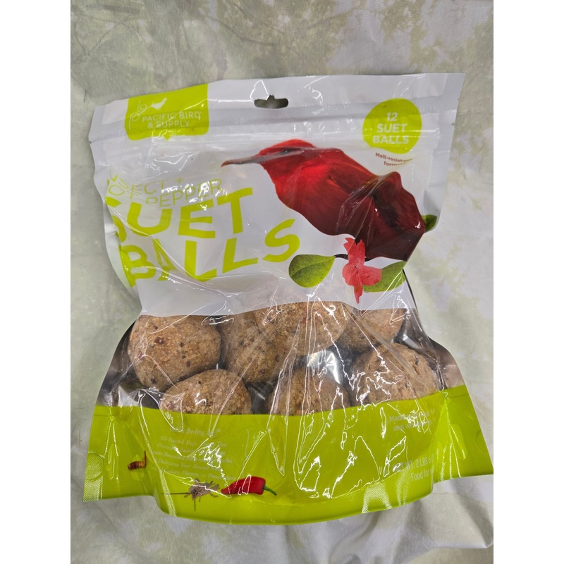 Insect & High Protein Suet Balls – 12 Count