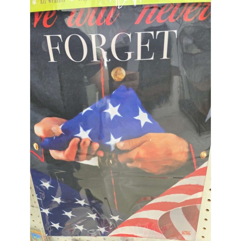 Never Forget Garden Flag for Wild Birds
