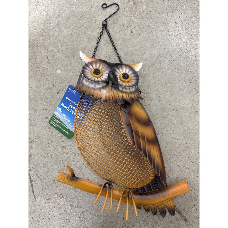 Owl Mesh Bird Feeder