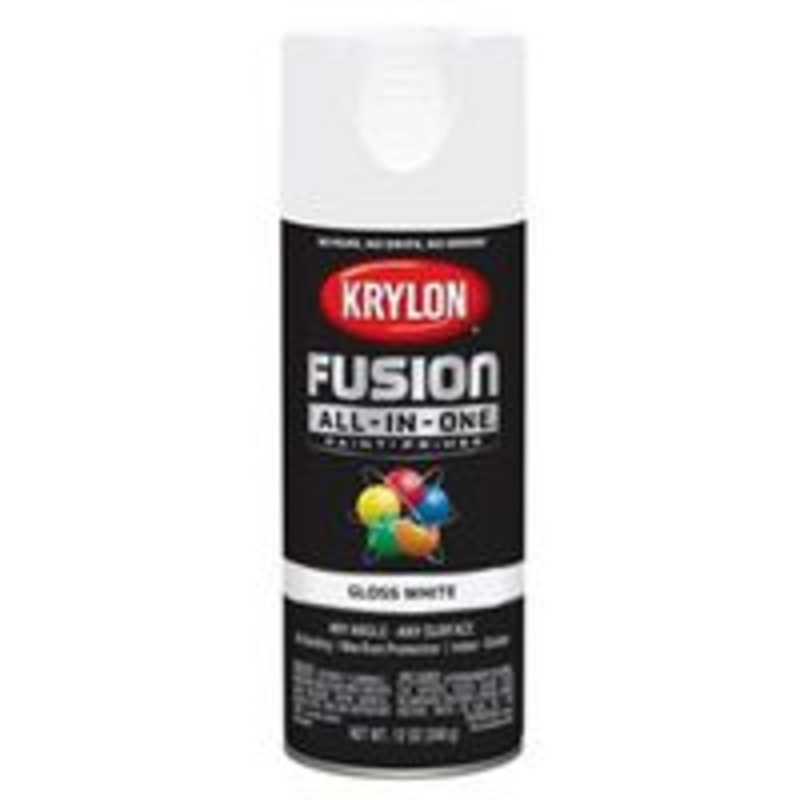 Paint Spray Gloss White 12 oz