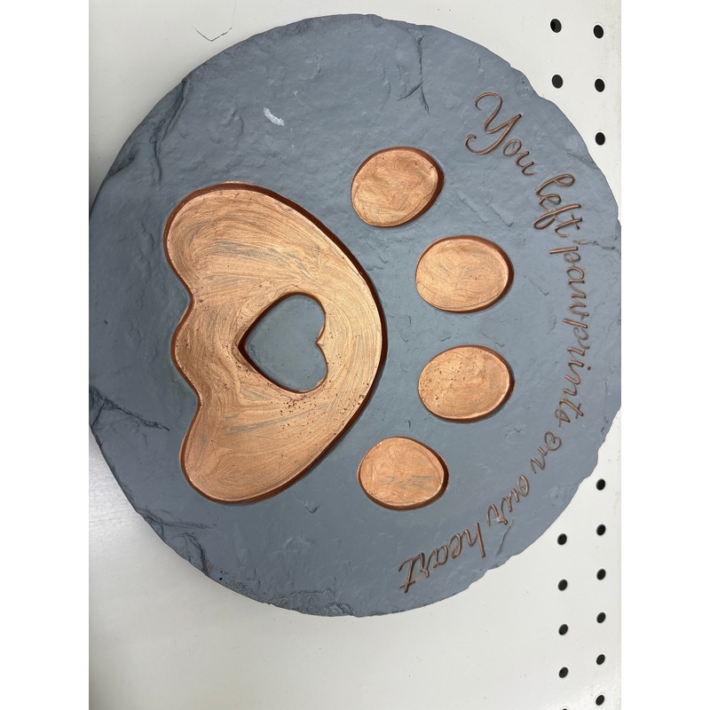 Pawprints Garden Stepping Stone