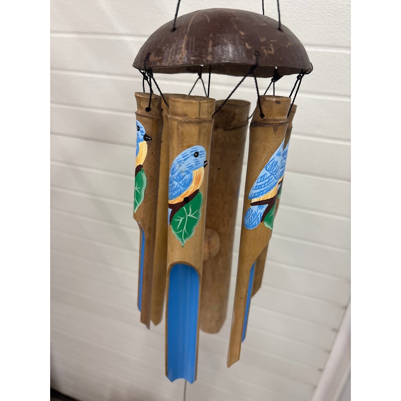 Small Bluebird Bamboo Chime