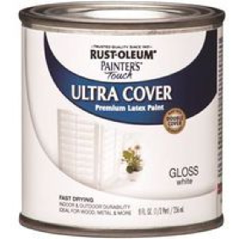 1/2 Pint White Gloss Enamel Paint