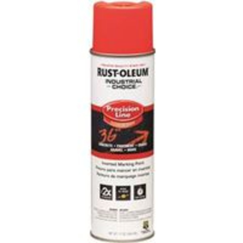 11 oz Fluorescent Red/Orange Spray Paint (1.45 lbs)