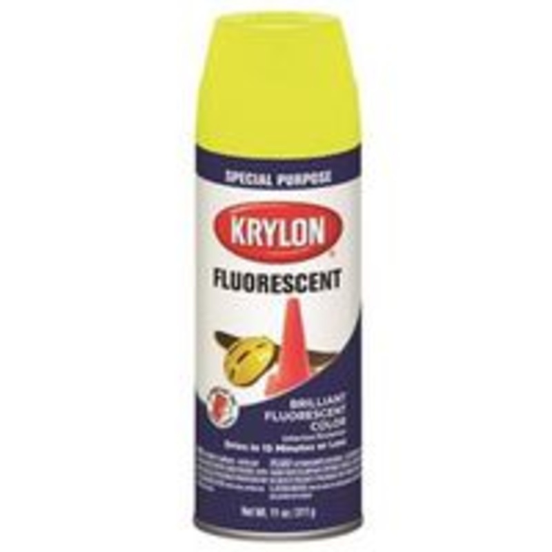 11 oz. Lemon Yellow Fluorescent Spray Paint