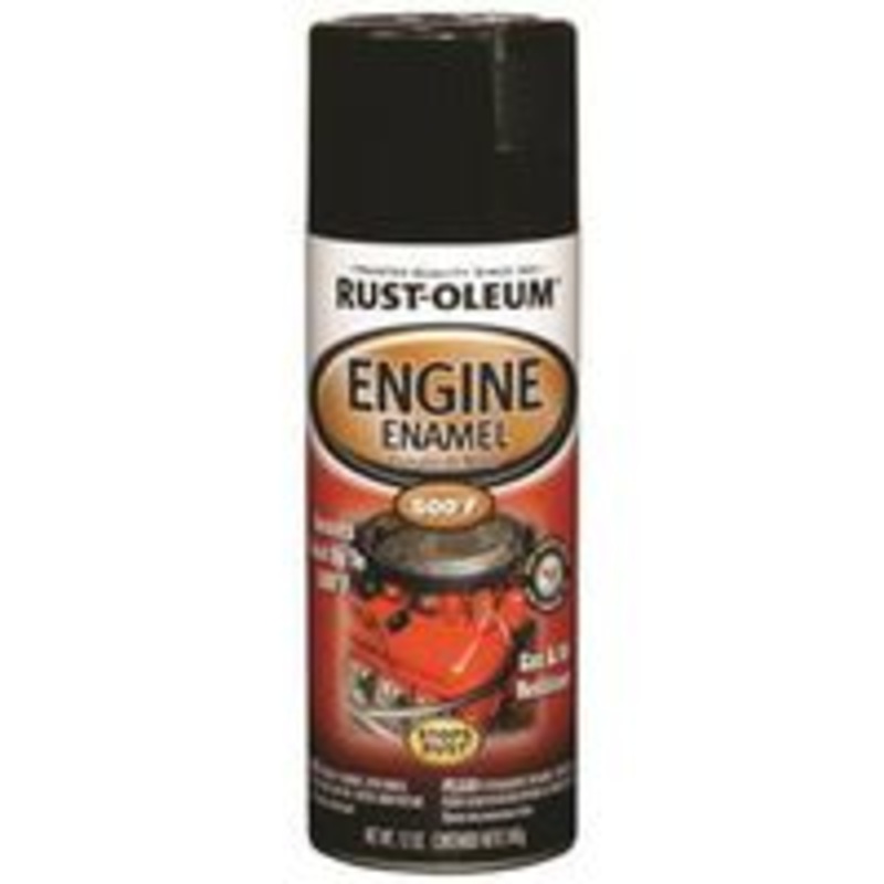 12 oz Black Gloss Enamel Spray Paint (1.17 lbs)
