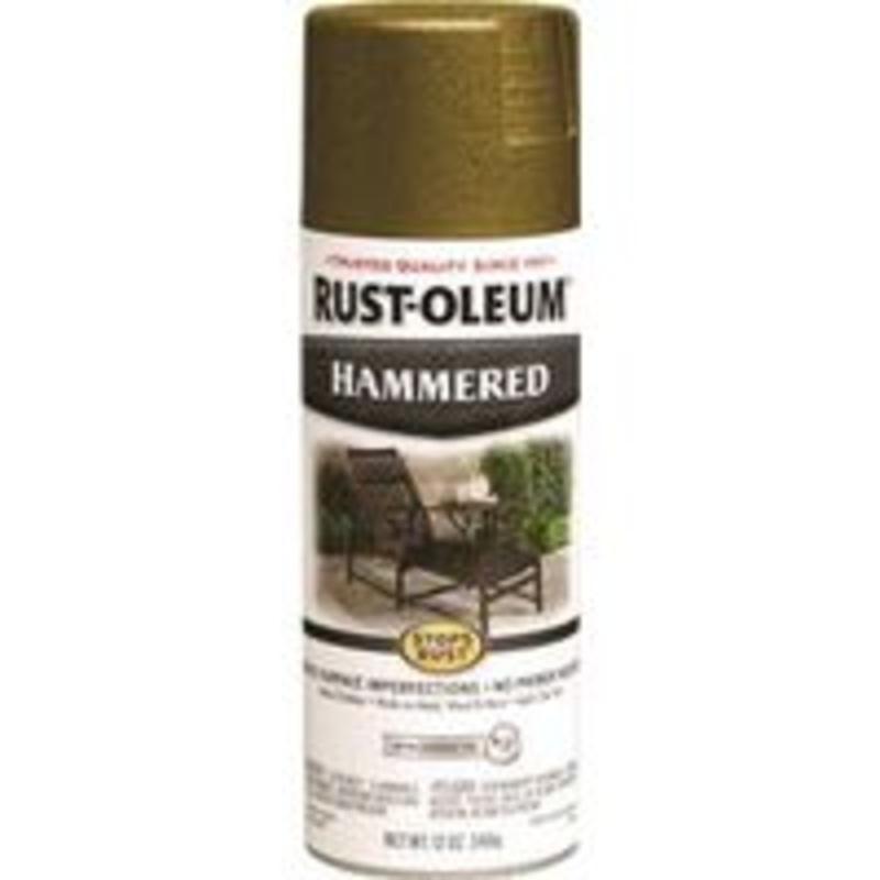 12 oz Gold Hammered Spray Paint