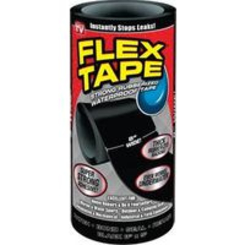 Flex Tape Black, 8 in x 5 ft
