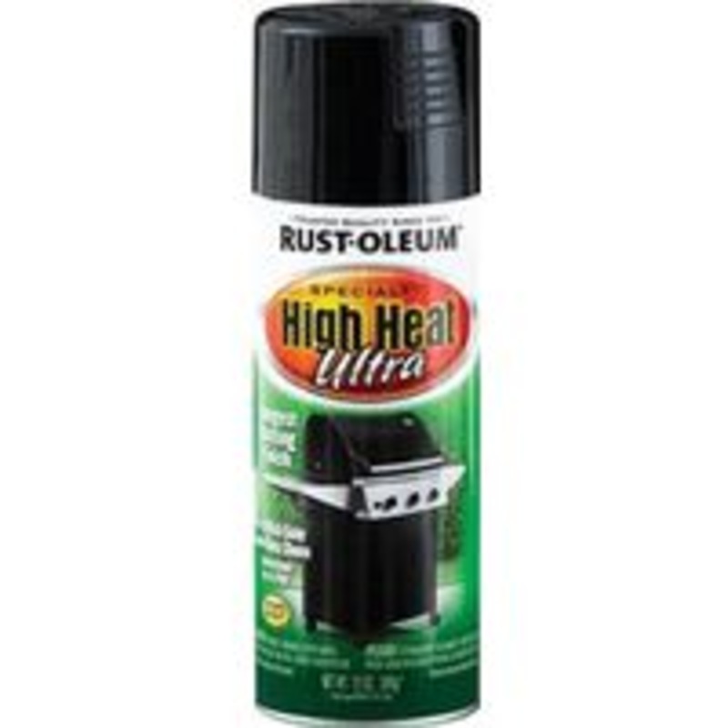 High Heat Black Spray Paint