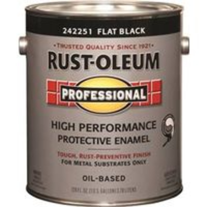 Paint Rust Oil-Based Flat Finish