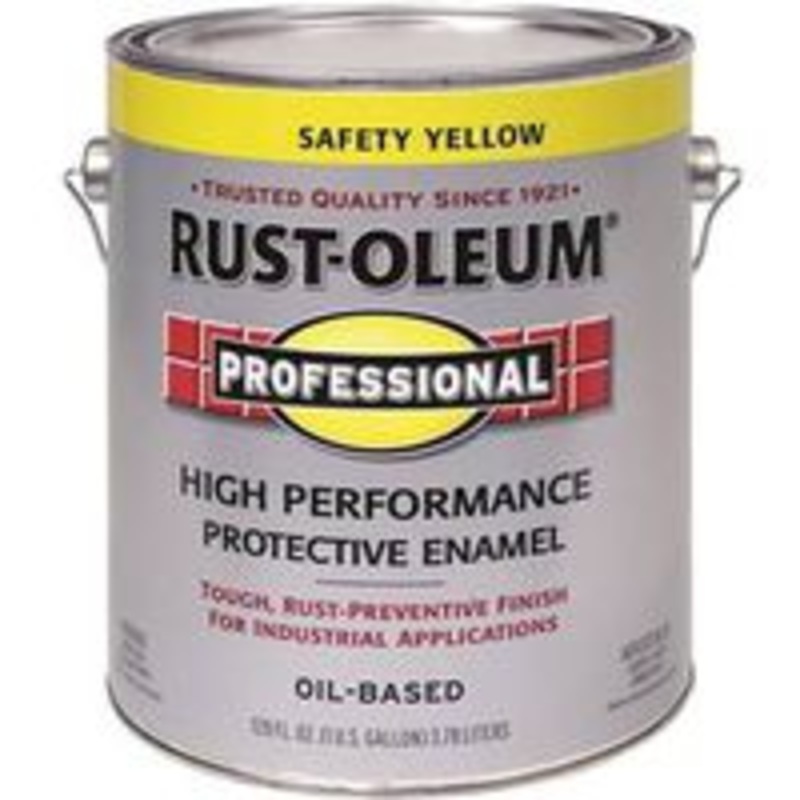 Paint Rust VOC Compliant Safety Yellow