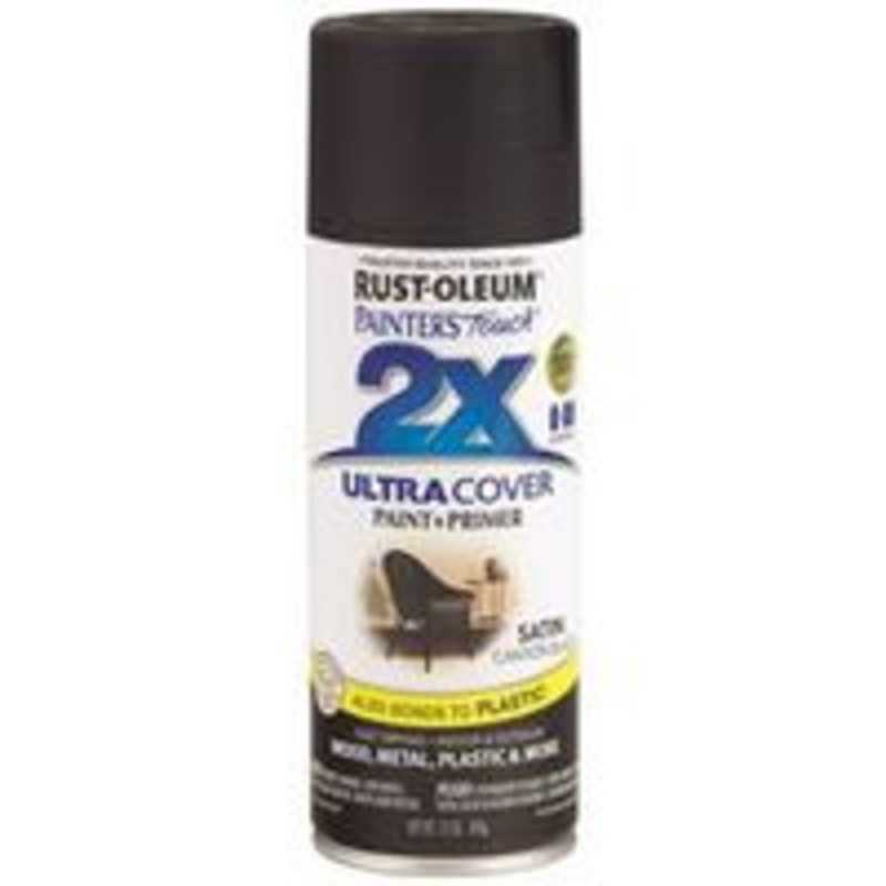 Paint Spray Satin Canyon Black