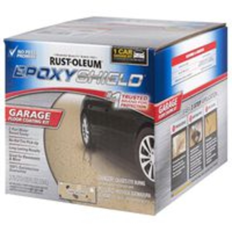 TAN Garage Floor Paint Kit (14 lbs)