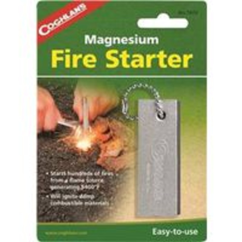 Magnesium Fire Starter for Camping and Outdoor Use