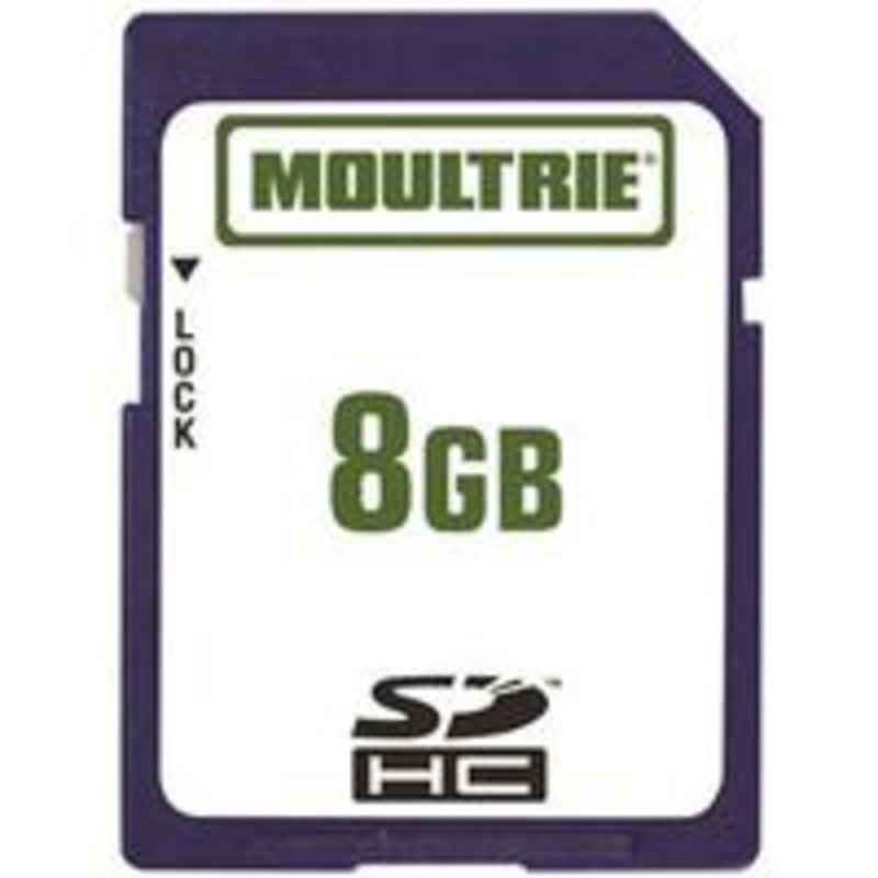 Moultrie 8GB SD Card for Hunting and Camping