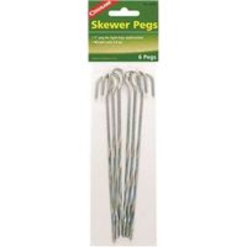 Steel Skewer Pegs – 7 Inch for Camping and Outdoor Use